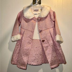 Blueberi Boulevard Toddler Girls 2-Pc.Baroque Jacket & Dress Set, size 2T